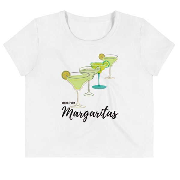 Four Margaritas Crop Tee